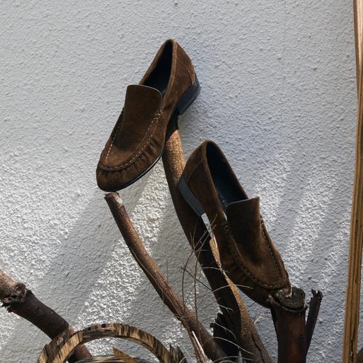 PRETTY RIVER反绒小牛皮乐福鞋 商品图2