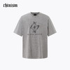 CHINISM赤尘 炒色肌理做旧短袖T恤男夏季新款美式男士纯棉半袖 商品缩略图0