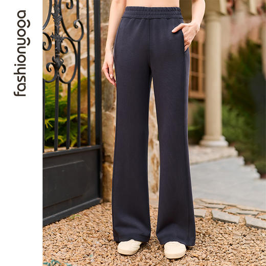 F15960休闲直筒条纹长裤 商品图13