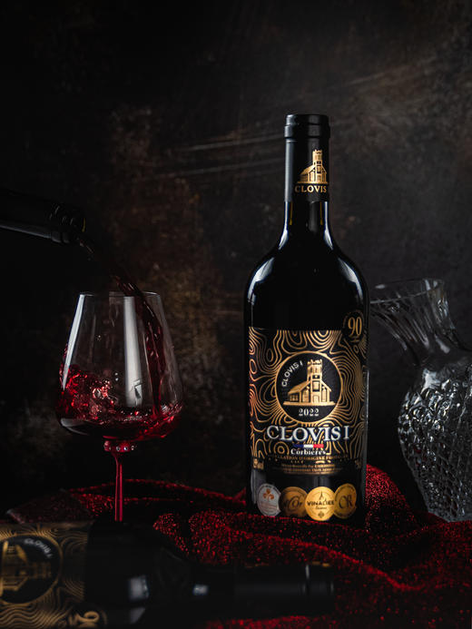 克洛维一世*老藤干红葡萄酒 750ml*1瓶 商品图1