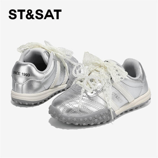 【童鞋】星期六精致双蝴蝶结运动防滑女童阿甘鞋SSD3191U2V 商品图7