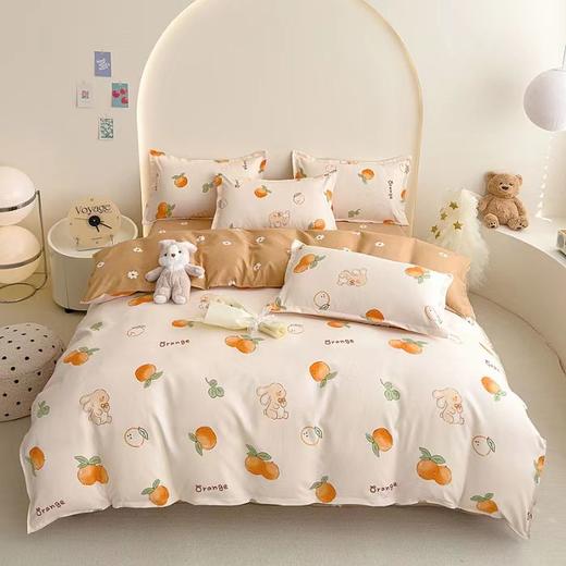 新品加厚生态棉高克重印染系列四件套G110400001 商品图3