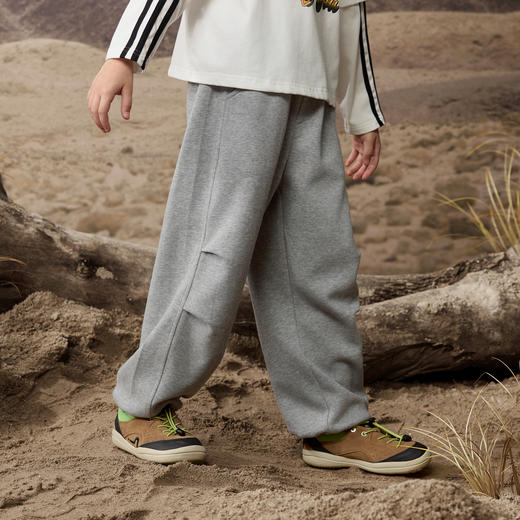 【MQD】童装男大童春秋季品儿童潮酷休闲运动阔腿针织裤 商品图1