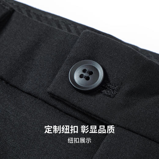 【远红外升温&抗静电】圣得西25秋新款保暖舒适直筒加绒休闲裤男 商品图6