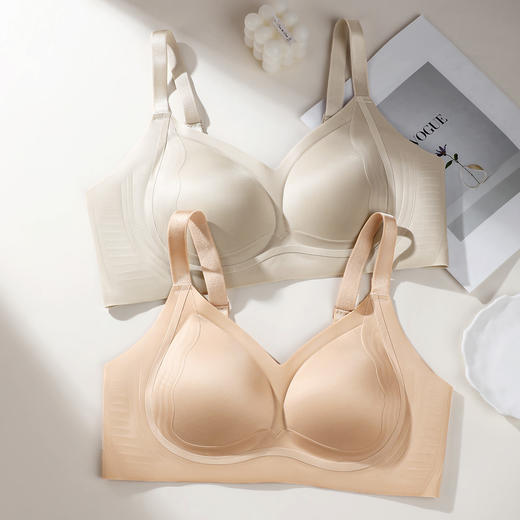 A1-💟【B-D杯】【反重力提拉 全罩杯】【大胸显小】无痕提拉轻奢性感内衣女防下垂收副乳调整型文胸  焕彩星氧/提拉绮梦 商品图6