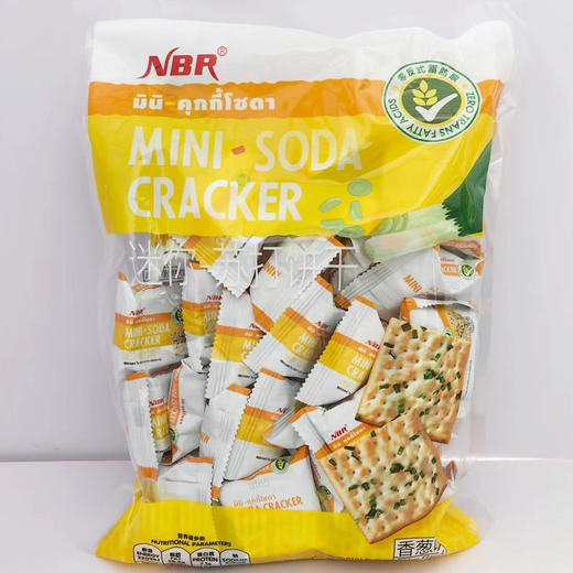 众星迷你苏打饼干香葱味456g 商品图0