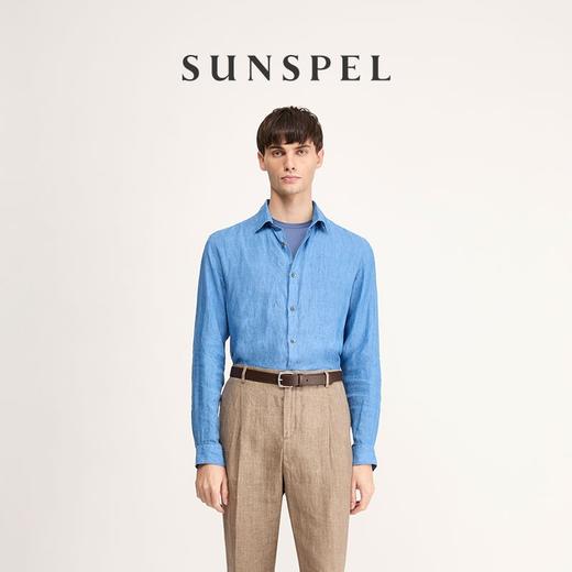 【亚麻系列】SUNSPEL男士春夏经典款长袖亚麻衬衫 商品图1