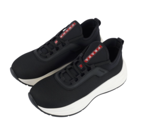 【超惠秒】Prada 普拉达 男士织面真皮运动休闲鞋 12081