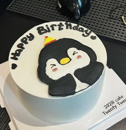 多款式~企鹅手绘卡通蛋糕-低糖处理无添加 商品图3