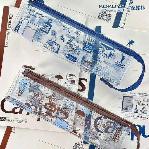 国誉eric联名高透明笔袋（颜色随机） 商品图0