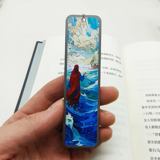 行走在水面上——彩绘书签 商品图2