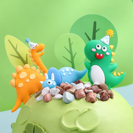 恐龙乐园·纯牛乳冰淇淋蛋糕 |  梦雪龙 商品图3