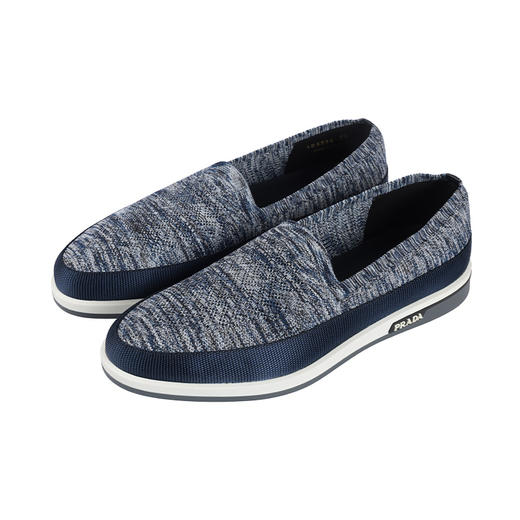 【超惠秒】Prada 普拉达 男士织面平底舒适百搭休闲鞋 12273 商品图7