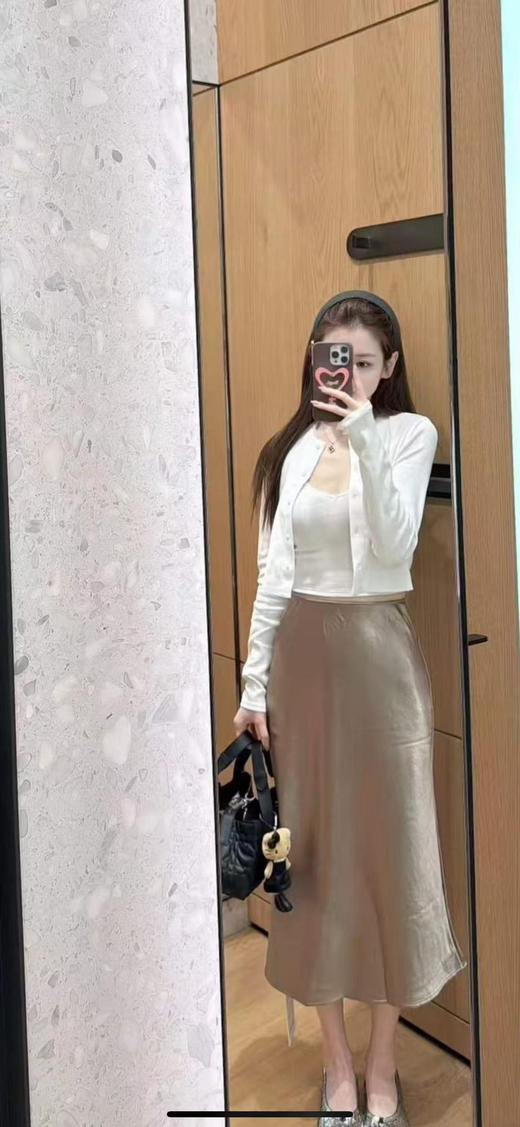 只要¥299！Lululemon 香槟色缎面裙 价格无敌好 尺码XS/S/M 商品图5