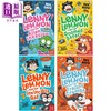 【中商原版】搞笑喜剧 莱尼.莱蒙1-4 共4册 Lenny Lemmon and the Invincible Rat 英文原版 儿童幽默笑话 爆笑校园喜剧故事书 商品缩略图0