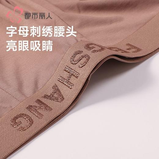 都市丽人男士内裤100S莫代尔内裤贴合内裤平角内裤男内裤FKH407 商品图5