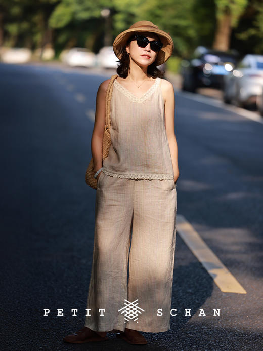 PETIT SCHAN小闪 SHO#002 fall in love 拍拖 意大利进口复古水洗植鞣马皮拖鞋 商品图3