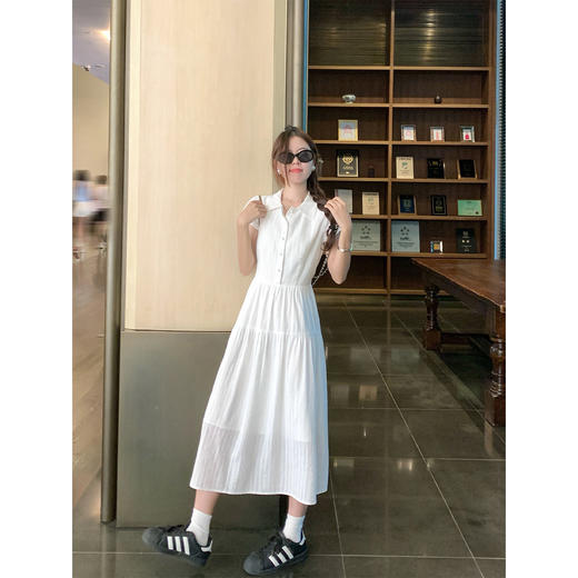 <曾小咸推荐>3.23现货秒杀 ！微信超特价！韩系V领连衣裙 日常209.99 立减80 秒杀129.99！！ 商品图4