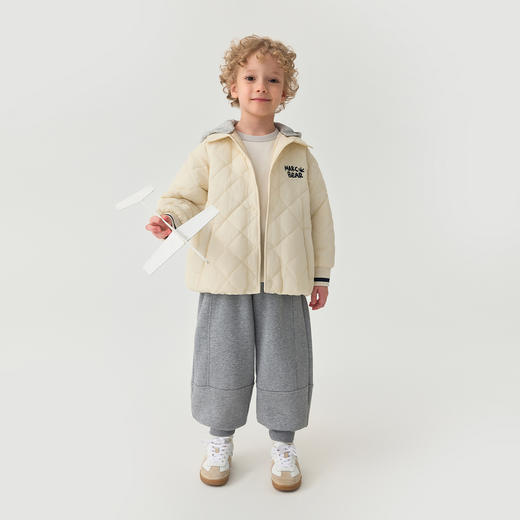 马克珍妮男童柔软有型宽松灯笼裤2025年秋装新款551292 商品图3