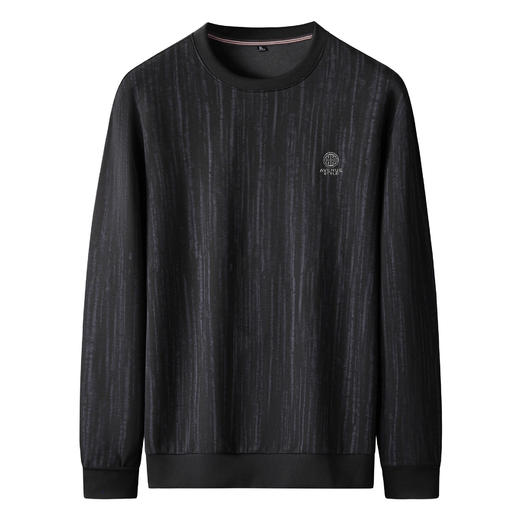 【DK】大依优型大码男装卫衣套头长袖体恤衫男士加肥大码上衣服胖子宽松休闲圆领 商品图9