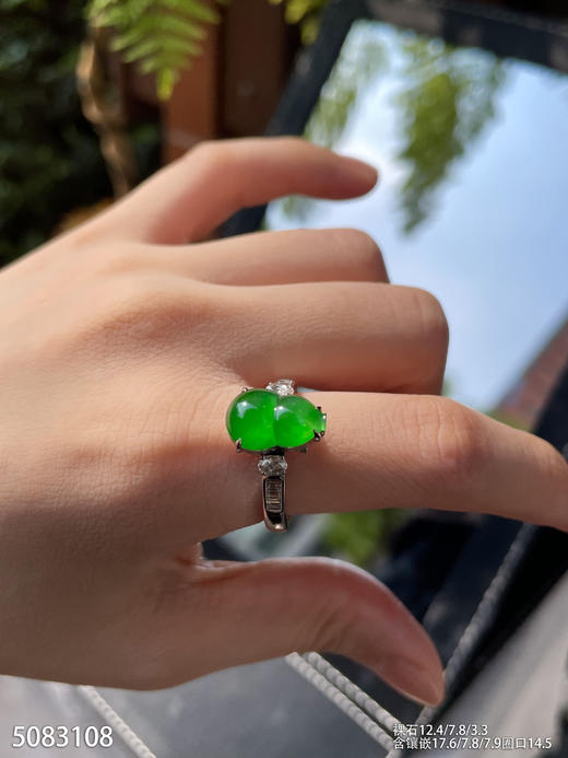 5083108，葫芦吊坠戒指两用款，具体价格微信咨询 商品图5