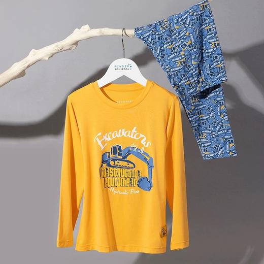 【印花莫代尔】SCHIESSER德国舒雅莫代尔男童家居套装3B/21539H 商品图2