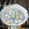 33枝/55枝/99枝碎冰蓝玫瑰  • 鲜花花束 商品缩略图2