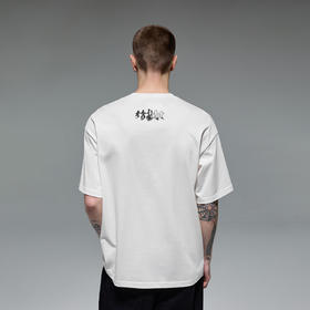 【商场同款】CHINISM赤尘 发泡印花t恤男夏季纯棉男士休闲短袖