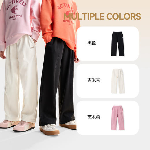 男女童全腰针织单裤秋季新款安奈儿童装EM536504 商品图2