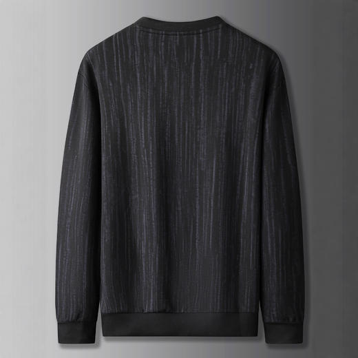 【DK】大依优型大码男装卫衣套头长袖体恤衫男士加肥大码上衣服胖子宽松休闲圆领 商品图4