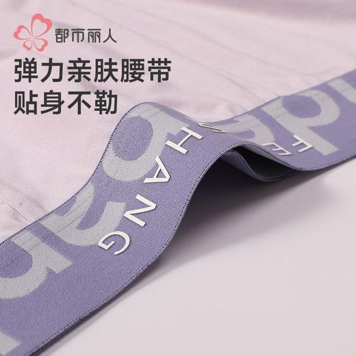 都市丽人内裤男士内裤60S木莱尔内裤明筋平角内裤男内裤FKHC30 商品图4