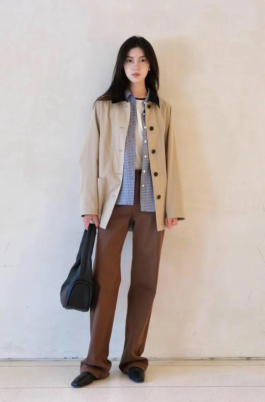 【高品质私服】【IC巴恩风高密斜纹棉夹克外套】大身面料精选优质长绒棉织造，挺阔有韧性G1498-CC【无标出货 介意慎拍】 商品图0