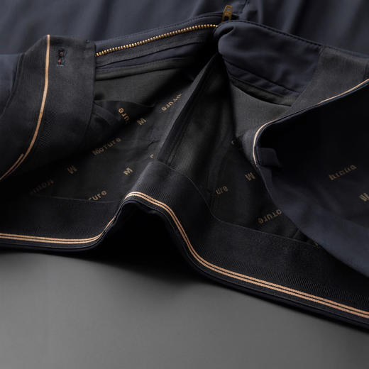 【DKP】【超大码】大依优型秋冬新款免烫休闲加绒裤男加大码宽松西裤肥佬商务弹力 商品图10