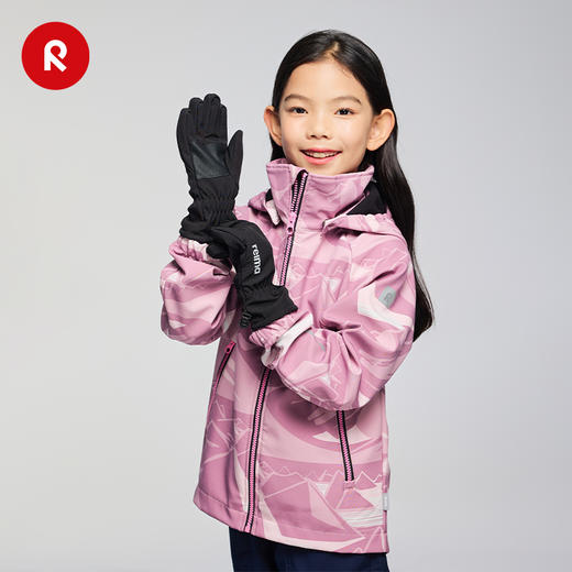 芬兰reima2025男女儿童大童拒风保暖可触屏休闲舒适运动分指手套 商品图4