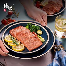 老米优品🎈锋味派原味黑胡椒味黑猪肉午餐肉火腿即食320g片装2盒 即食鲜香 厚切满足