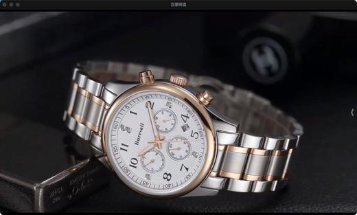 BURRSAIL真钻三眼多功能机械腕表 商品图4