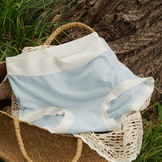 特价出清！官网199！蕉*三条装莫代尔裸感无痕高腰全包臀内裤 桑蚕丝底裆女士三角裤底裤 商品图7
