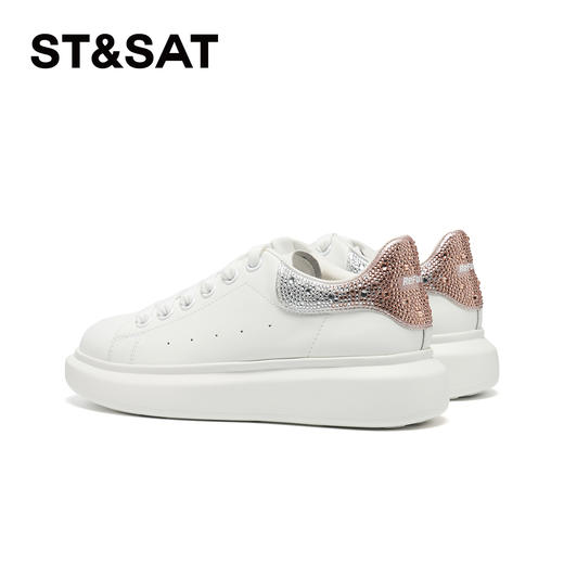 星期六渐变闪钻鞋尾百搭小白鞋SSD3112148 商品图6