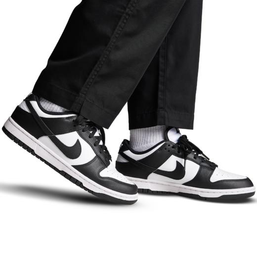难得折扣！Nike耐克 Dunk Low 熊猫配色板鞋 商品图0