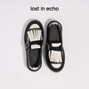 lost in echo2025早秋新款复古手工布洛克个性流苏轻便厚底鞋单鞋 商品缩略图0