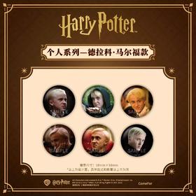 哈利波特 德拉科 个人池 徽章 吧唧 6包/盒 国谷