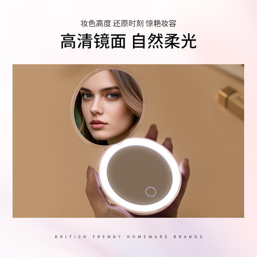 EVERTHAMES LED环形补光化妆镜美妆镜 商品图2