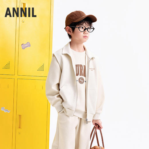 【实体店同款】男童针织马夹秋季新款安奈儿童装AB532103 商品图2