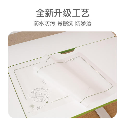 拉特丽学习环保桌垫防水防烫防油电脑桌书桌垫子鼠标垫 商品图1