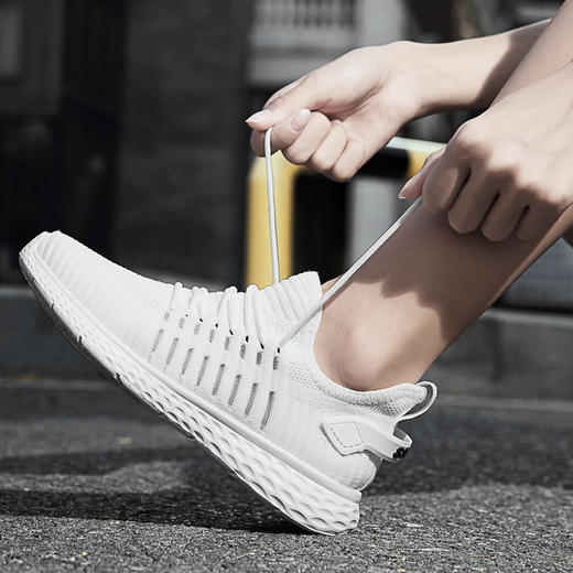 顺驰飞织超轻透气镂空男女休闲鞋（下单72小时发货） 商品图7