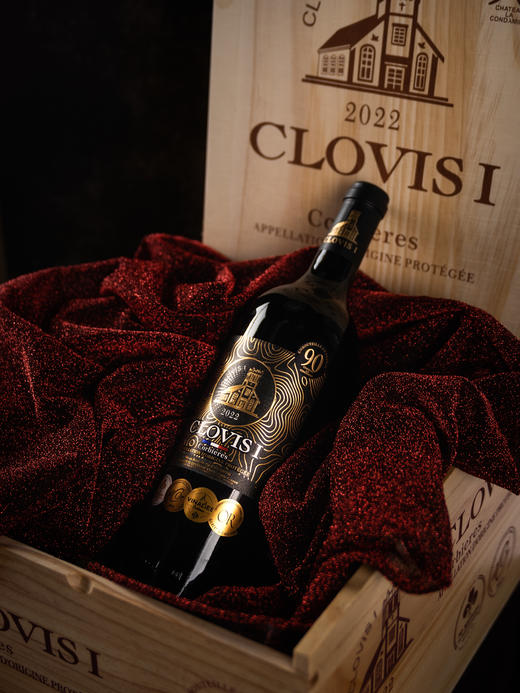 克洛维一世*老藤干红葡萄酒 750ml*1瓶 商品图5