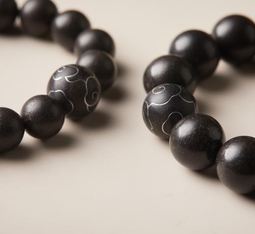 龙涎祥云珠手串·项链（男女款），古法合香手艺，8种植物名香制珠，老祖宗的随身香氛【G】 商品图0