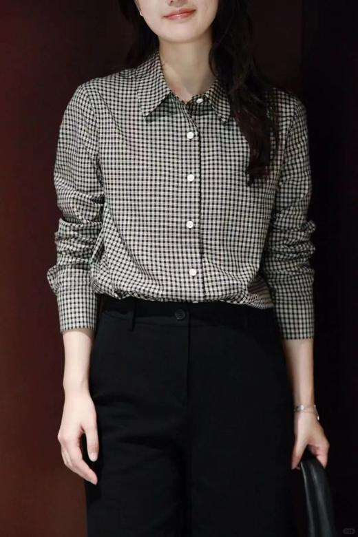 【高品质私服】【IC全棉斜纹长袖衬衫】肌理别致 手感丰满 舒适有型，充满学院气息G1499-CC【无标出货 介意慎拍】 商品图7