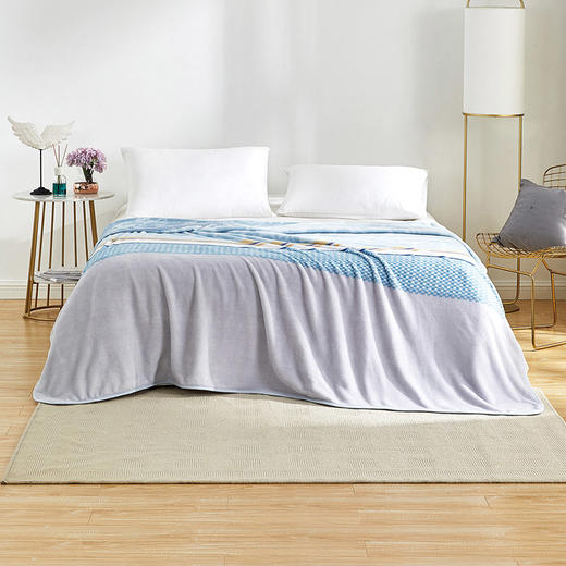 罗莱T 罗莱临风听海法兰绒毯 150×200cm 商品图0