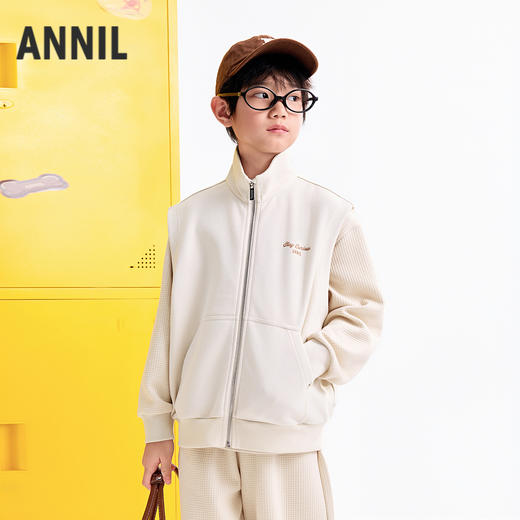 【实体店同款】男童针织马夹秋季新款安奈儿童装AB532103 商品图1